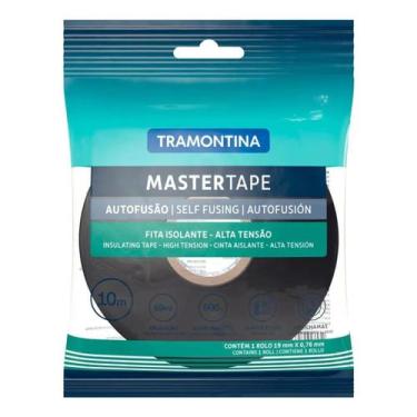 Imagem de Fita Isolante Autofusão 19mm X 10m Preta TRAMONTINA