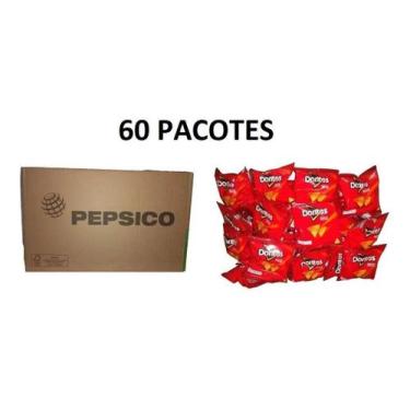 Imagem de Kit 60 Unidade Salgadinho Doritos 22gr Cada - Pepsico