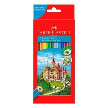 Imagem de Lápis de cor faber-castell12 cores ecolápis - 1un