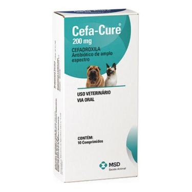 Imagem de Cefa Cure 200mg 10 Comprimidos Msd
