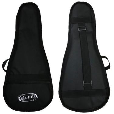 Imagem de Capa almofadada para cavaco rozini com alças e bolso