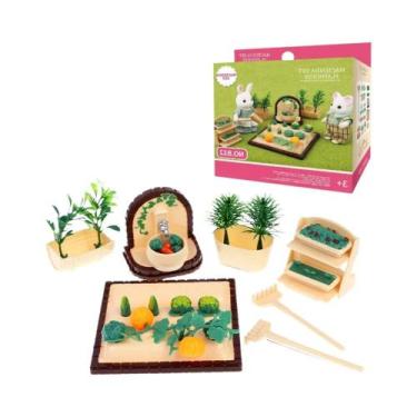 Imagem de Casa de Bonecas em Miniatura 1/12 - Família de Animais da Floresta com