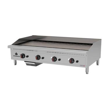 Imagem de Chapa Bifeteira Profissional Industrial Para Lanchonetes Inox a Gás 120cm Pro-120ch - Progás P44606
