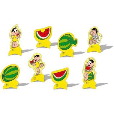 Imagem de Decoração de Mesa Festa Magali Melância - 8 unidades - Festcolor - Riz