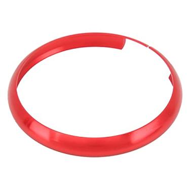 Imagem de Liga de Alumínio Remoto Chave Fob Anel Guarnição Substituição para R55 R56 R57 R58 R59 R60 Proteger e Decorar Mini Proprietários (Vermelho)