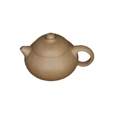 Imagem de Bule de chá chinês Yixing de 100 cc feito à mão Zisha argila verde Lv Ni bule de chá "Wen Dan" Gongfu bule de chá teaworldsupply bxteashop