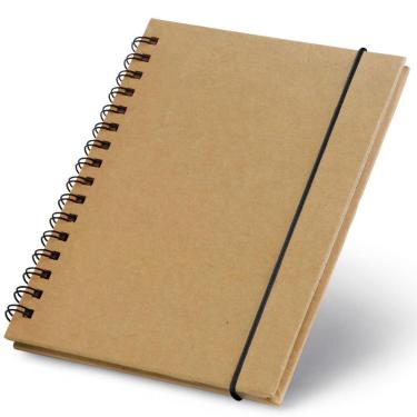 Imagem de Caderneta 10X14Cm 60 Folhas Sem Pauta Prep Topget - Natura