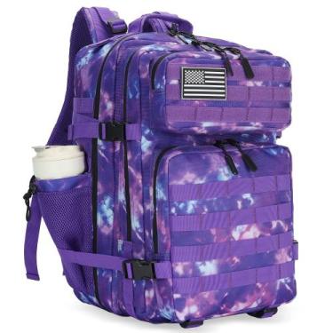 Imagem de Mochila Tactical Assault KXBUNQD 45L com Molle à prova d'água