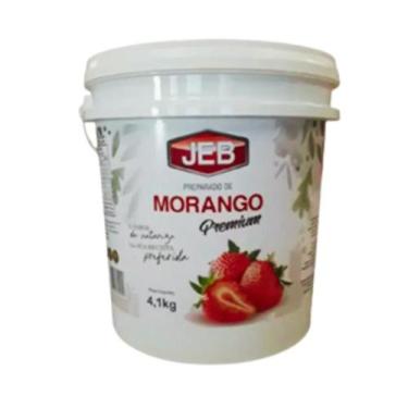 Imagem de Polpa de Morango Preparado Jeb Balde 4,1kg