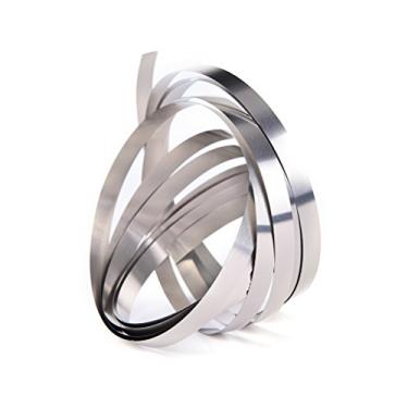 Imagem de Faixa de placa Ni E-extraordinária 5 metros de 0,1 mm x 8 mm banhada a níquel para soldagem de pontos de bateria Li 18650 AAA AA, EO-45PBR2875G, 3 Meter