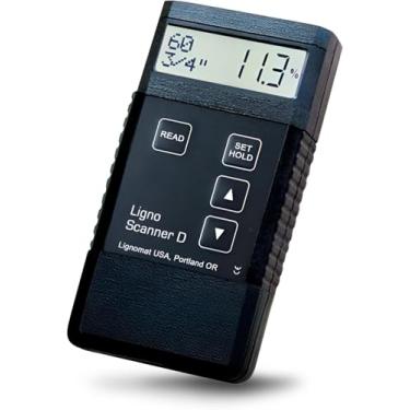 Imagem de Lignomat Scanner D Medidor de umidade sem pino – detector de umidade e testador para pisos, inspeções – umidade, detector de mofo e medidor de umidade para casa, madeira, drywall, fabricação de
