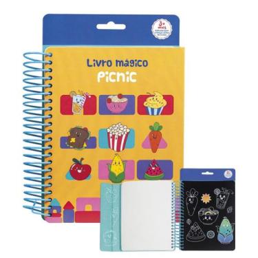 Imagem de Livro de Atividades Pic Nic Com Pincel Infantil Tris Toy