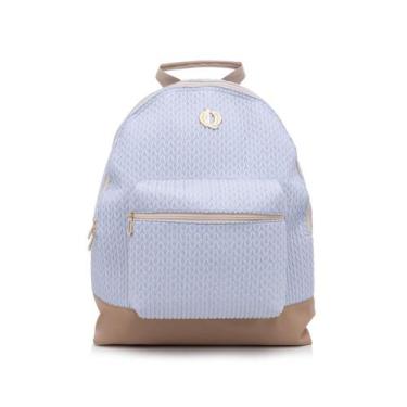 Imagem de Mochila Lequiqui Chevron - Azul