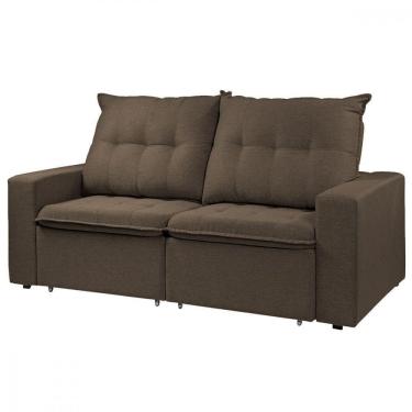 Imagem de Sofá Retratil Reclinavel Estofado Berlim 200cm Veludo