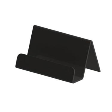 Imagem de Expositor Porta CartãO de Visita - Suporte para CartãO, Celular, Panfleto(Preto)