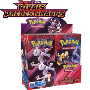 Imagem de Pokémon Box Com 36 Boosters Ev10 Rivais Predestinados Copag