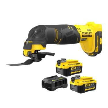 Imagem de Multiferramenta SCT500B-B3 + 2 Baterias 4Ah e Carg. SCB244CK-BR - Stan