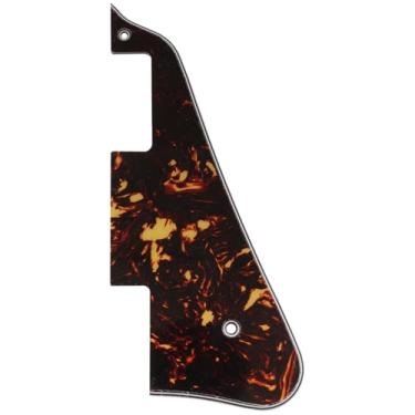 Imagem de Musiclily Escudo Pickguard para Guitarra China Made Epiphone Les Paul Standard Estilo Moderno, 4 Camadas Tortoise Shell