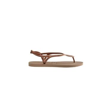 Imagem de Sandalias Havaianas Luna Havaianas Feminino Rose Gold/Rose Gold 35/36