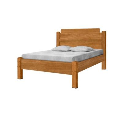 Imagem de Cama Tamanho Casal Padrão Moderno Para Colchão 138x188 Reforçada Cabec