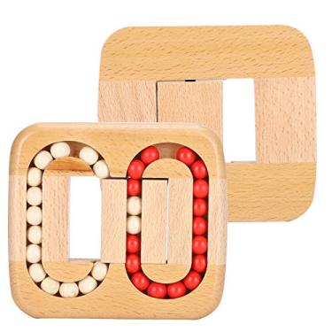 Imagem de Pssopp Brinquedos de Madeira Planar Bola Luban Bloqueio Desbloquear o Jogo de Quebra -cabeça Atrevido para Melhorar a Inteligência, para e Adultos