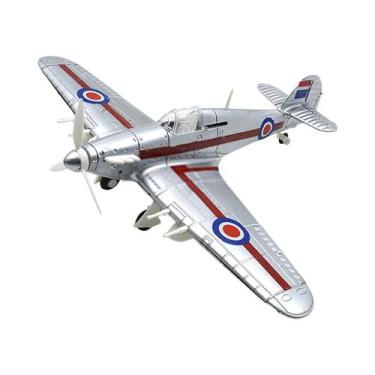 Imagem de Escala 1:48 P-51 Mustang Fighter 4D Model Kit Segunda Guerra Mundial A