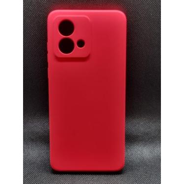 Imagem de Capa Silicone Aveludada Moto G84 (Rosa Escuro)