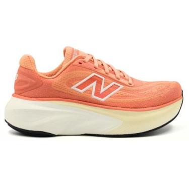 Imagem de Tênis New Balance Fresh Foam X More V6 Feminino, 37, Coral