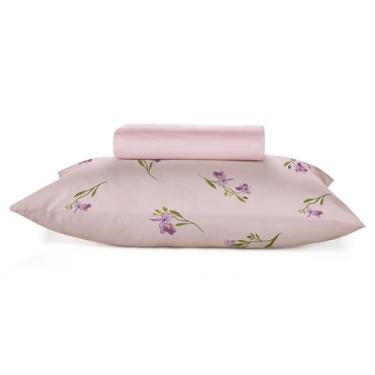 Imagem de Jogo Roupa de Cama Solteiro Simples, 100% algodão 120 fios Teka Crystal