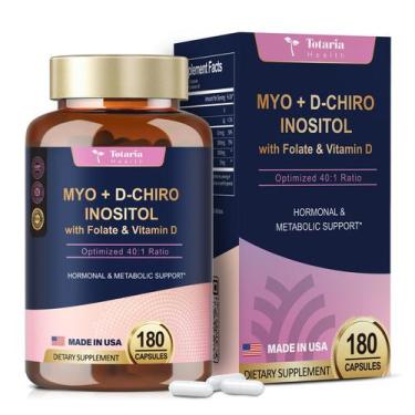 Imagem de Suplemento Totaria Inositol para mulheres com vitamina D3 3000 mg