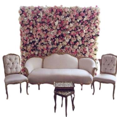 Imagem de Jardim Vertical Flores Artificial Decoração de Festas - La Caza Store