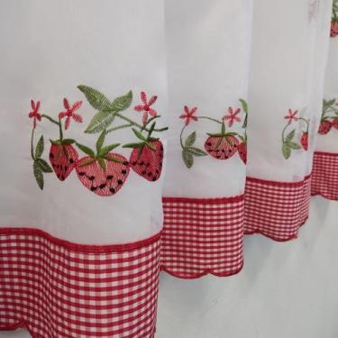 Imagem de Cortina P/ Varão De Voil Bordado Com Forro Microfibra 2,50x1,20 - Salv