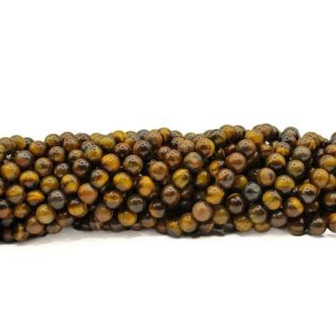Imagem de Fio de Contas Olho de Tigre - Pedra - 08mm - Pistris Imports