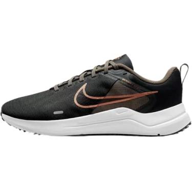 Imagem de Nike Tênis feminino Air Winflo 9, Dk Grey Fume Mtlc Prata Cinza Oliva Mtlc Cobre Branco, 39