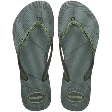 Imagem de Chinelo Havaianas Slim Glitter Edge