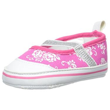Imagem de Little Me Sapato esportivo para bebês meninas recém-nascidas, rosa, 9-12 Months Toddler