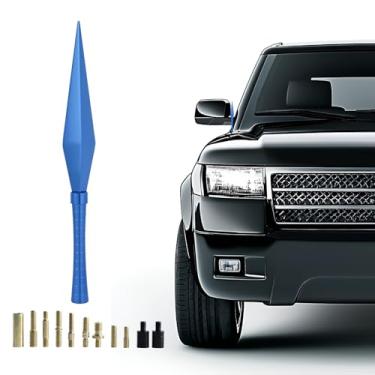 Imagem de Antena de carro em forma de dardo para SUV/caminhão/Jeep | Acabamento de alto brilho | Alumínio aeronáutico e revestimento anticorrosão | Design à prova de intempéries | Recepção AM/FM aprimorada -20