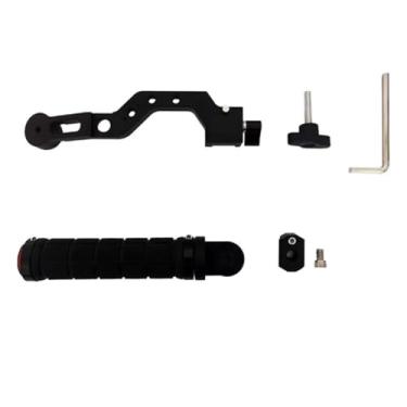 Imagem de NovelGoal Suporte para estabilizador de celular, acessório de alça de transporte compatível com Hohem MT2 M6 com orifício de montagem de 1/4 3/8, suporte para sapata fria (alça redonda)