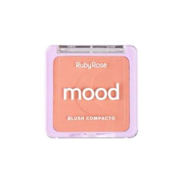 Imagem de Blush Compacto Ruby Rose Mood MB50