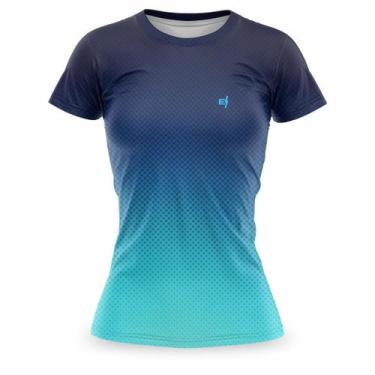 Imagem de Camiseta Feminina Fitness Academia Blusa Caminhada Treino Musculacao C