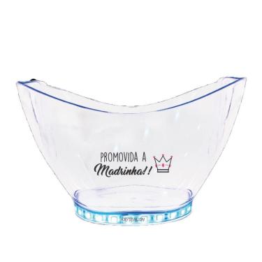 Imagem de Champanheira Com Led Personalizada Para Madrinha