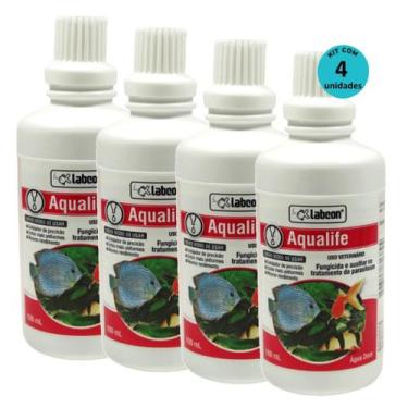Imagem de Kit Aqualife Alcon Labcon 100ml com 4 unidades