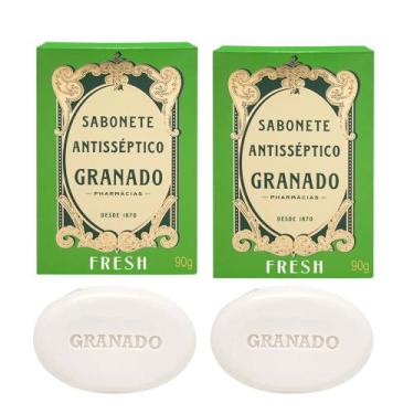 Imagem de Kit 2 Sabonete Antisséptico Granado Fresh em Barra Antiacne Vegetal 90