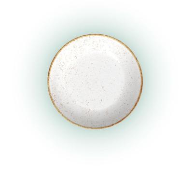 Imagem de Prato Fundo Tramontina Rústico Marrom 22 Cm