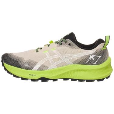 Imagem de ASICS Tênis de corrida masculino Gel-Trabuco 12, aveia/branco, 43