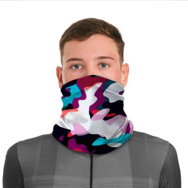Imagem de Bandana Márcio May Funny Colorfull Camouflaged - Márcio May Sports