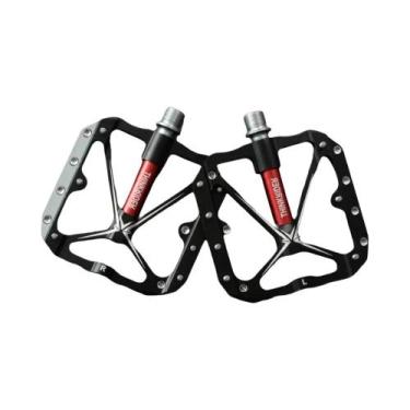 Imagem de Pedais Planos ThinkRider De Plataforma Larga Com 3 Rolamentos Selados 