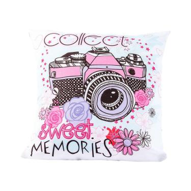 Imagem de Capa De Almofada Memories Rosa Cinza 45cm X 45cm