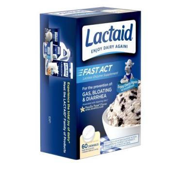 Imagem de Lactaid (60 caps) fast act sublingual - sabor baunilha