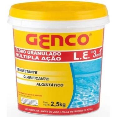 Imagem de Cloro L.E 3 em 1 - Genco 2,5kg